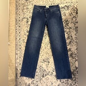 Abrand 99 low straight dark wash size 26